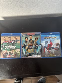 MARVEL MOVIE BUNDLE (SPIDER-MAN, AVENGERS, BLACK PANTHER)