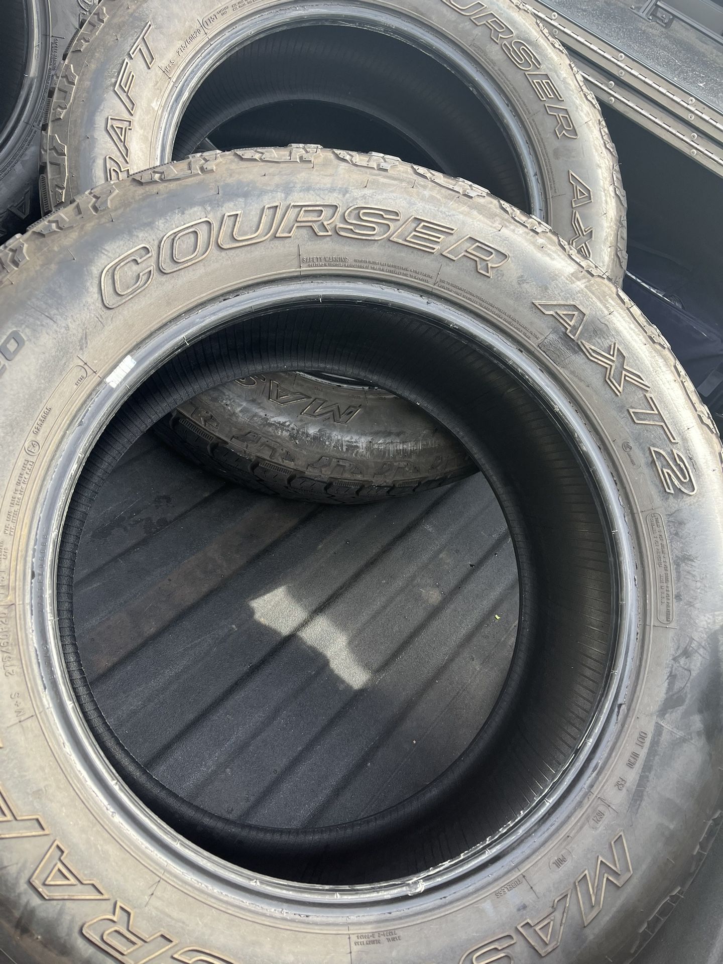Set Of 275/60/r20 Tires For Sale
