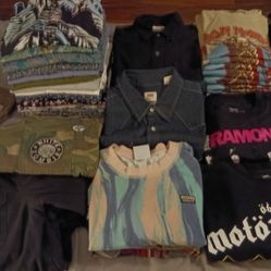 Reseller lot Mens Clothing Streetwear Punk Leather Casual Dress Indie Hipster Supreme 