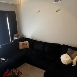 Black Sectional