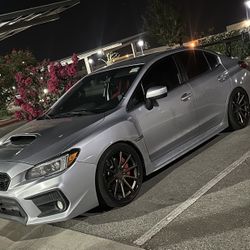 2015-2021 Subaru Wrx Wheels 5x114.3 And APR Carbon Fiber Wing 