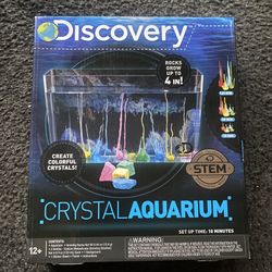 NEW Discovery Crystal Aquarium, Grow Colorful Crystals