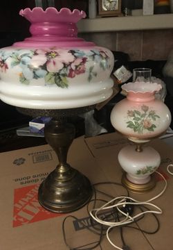 2 vintage lamps