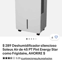 Dehumidifier Soleusair