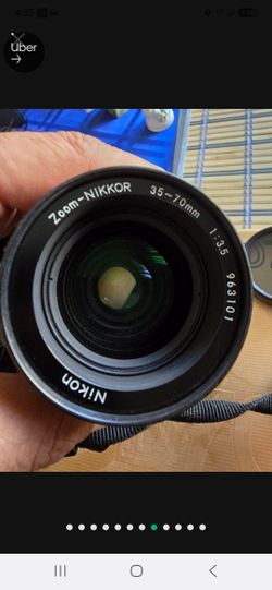 nikon nikkor 35-70mm f3.5 AIS zoom lens