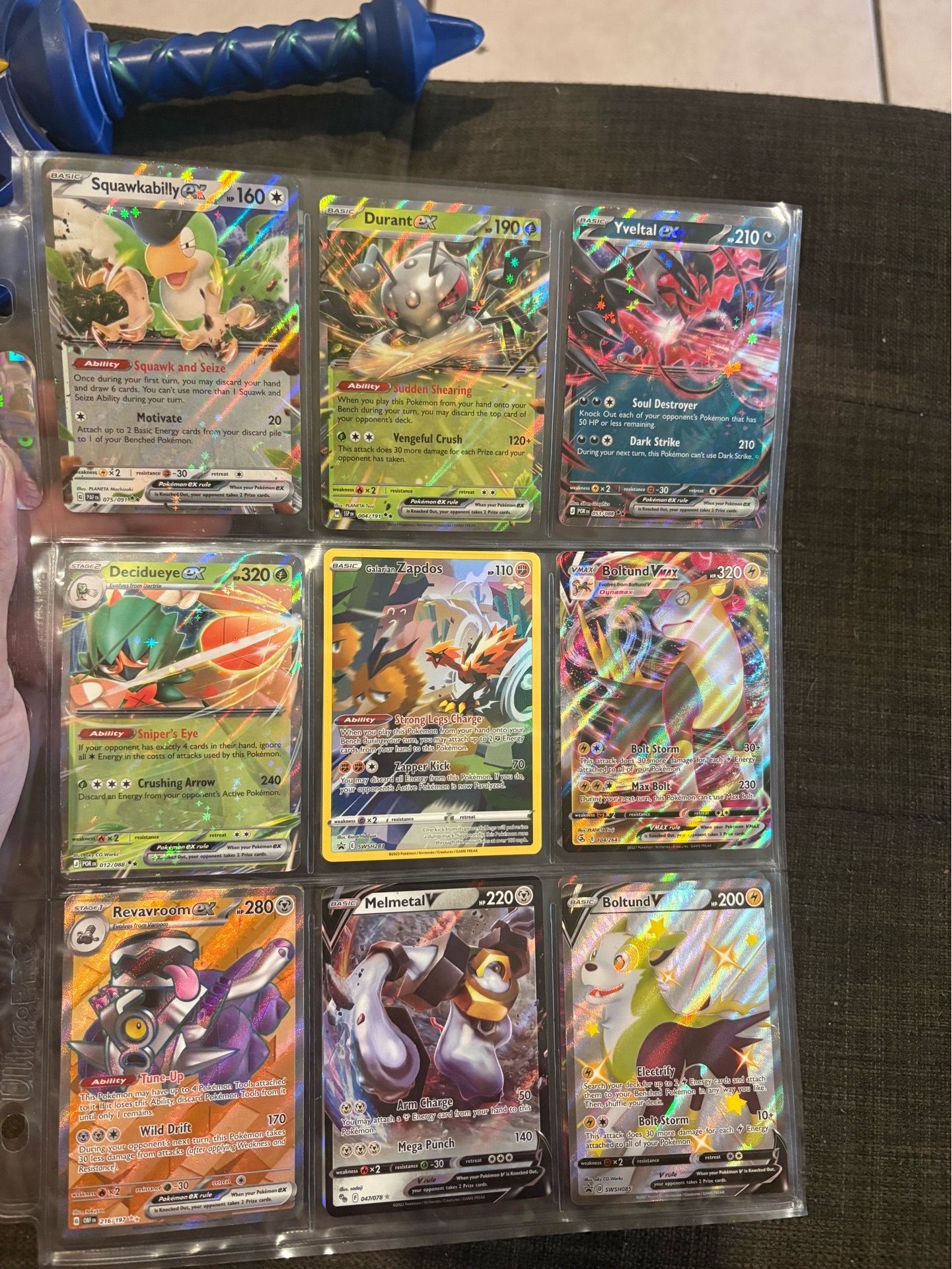 Holo pokemon cards