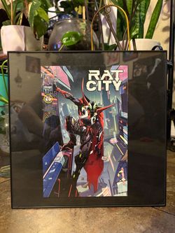 Rat City #1 Image Comics Framed Cover Art