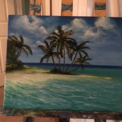 Acrylic Landscape Painting