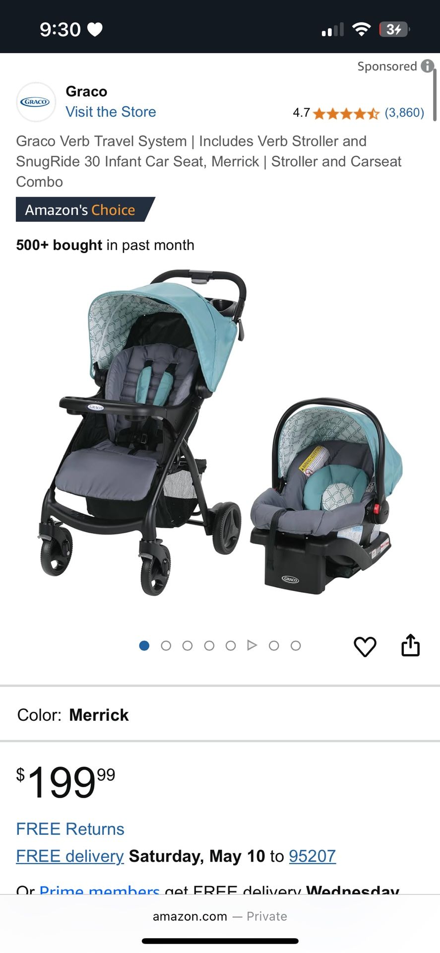 Graco Baby Stroller