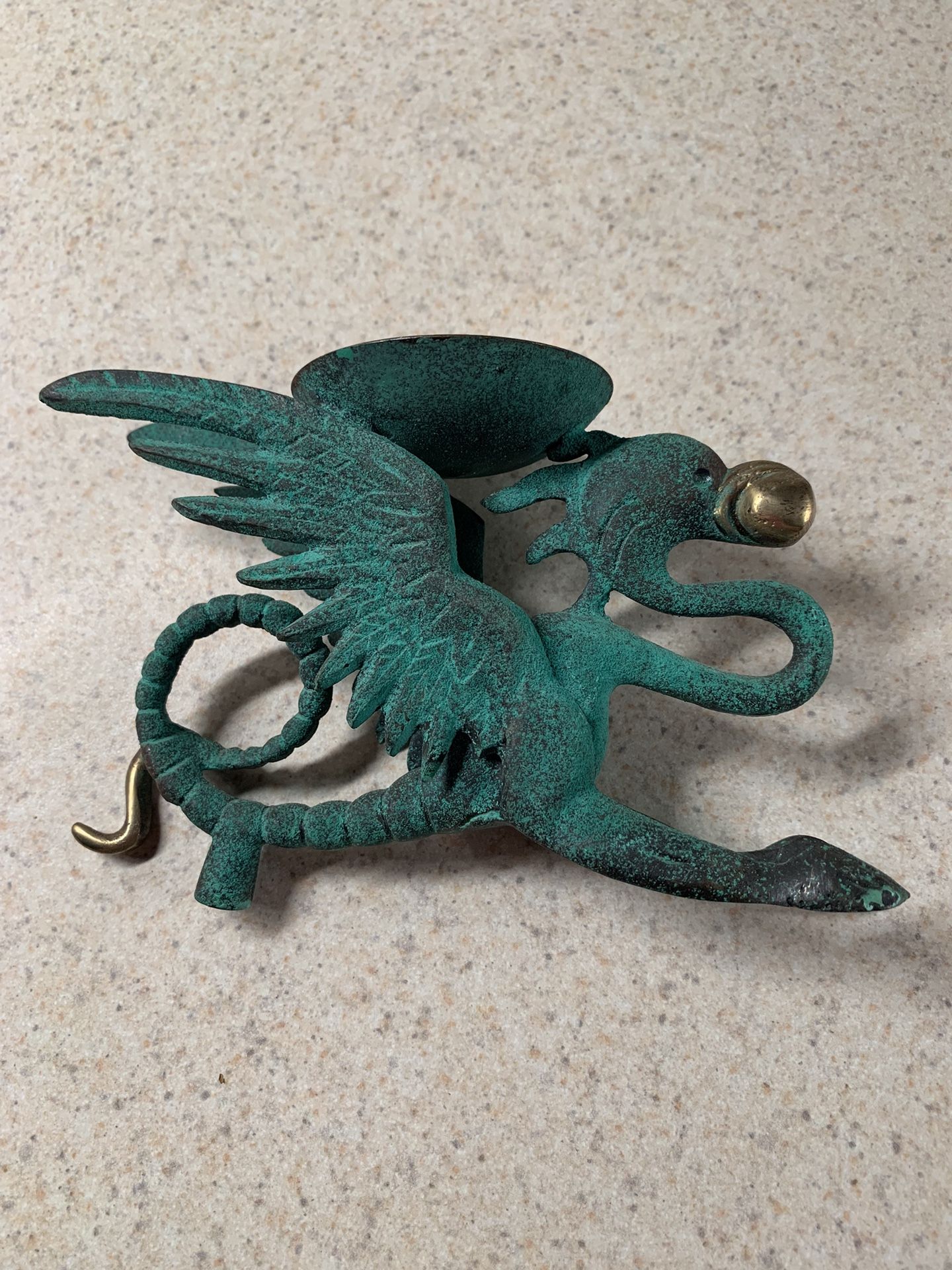 Vintage Orb/ Paperweight Stand
