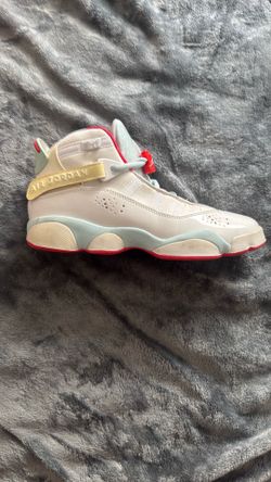 Jordan 6 Rings GS(White/Ember Glow-Topaz Mist)
