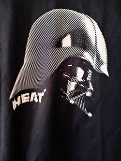 New Miami Heat Darth Vader Star Wars T-shirt 