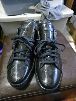 Gucci GG Monogram Low-Top Sneakers