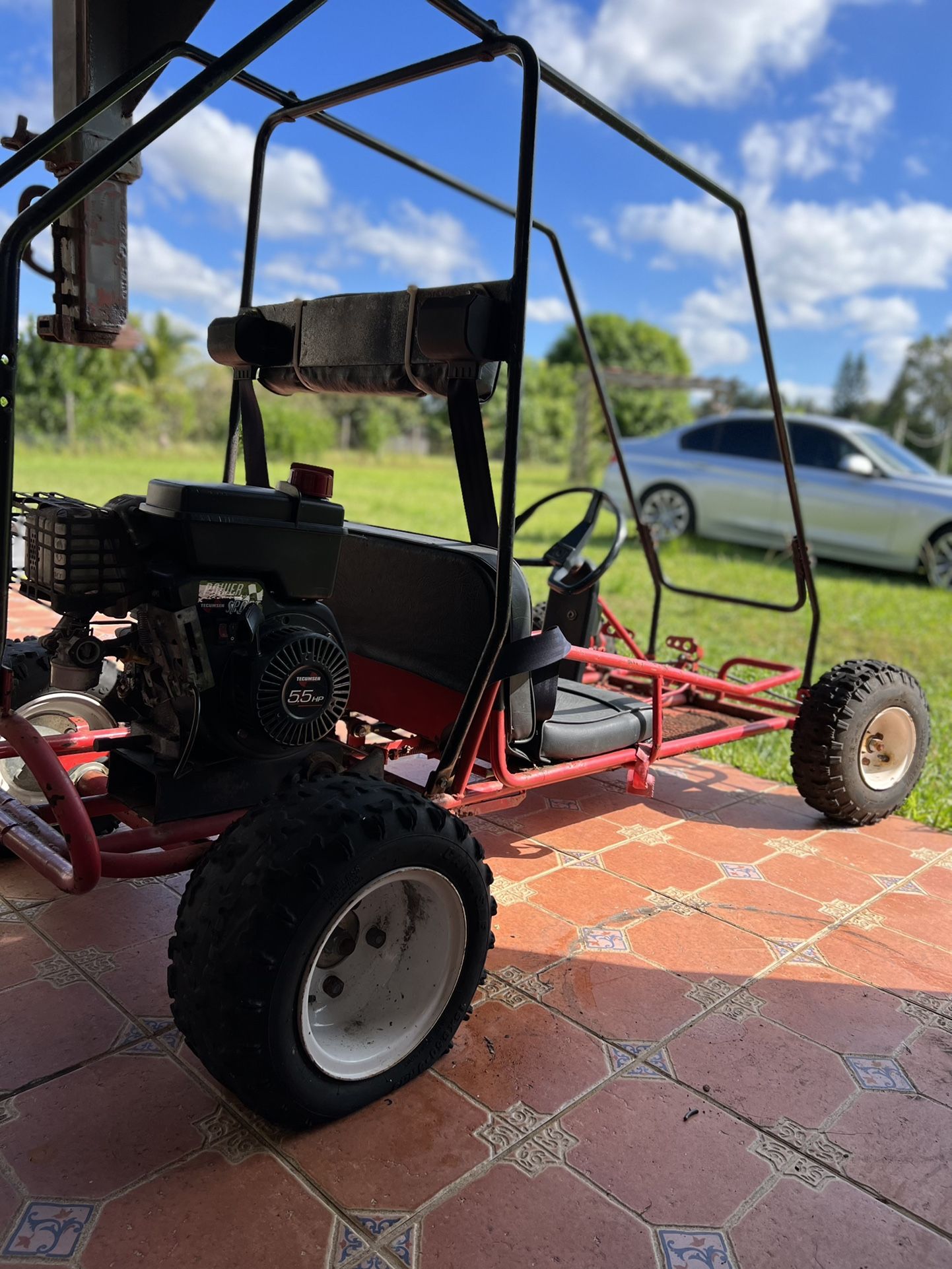 Thunder Karts 2 Seat 5.5hp. It needs to be fixed