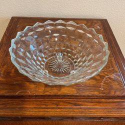 Fostoria Vintage Footed Glass Bowl