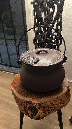 Purple Cast Iron Caldron