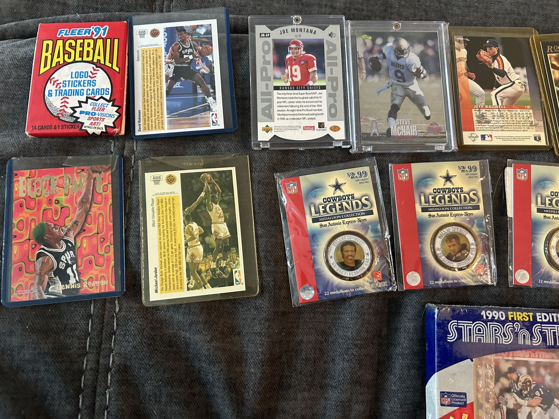 Collectible Sports Cards Bundle Michael Jordan