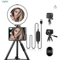 Selfie Ring Light For iPad And Phone Holder 
