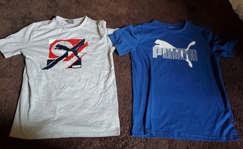 Boy's Puma Tshirts Size 14