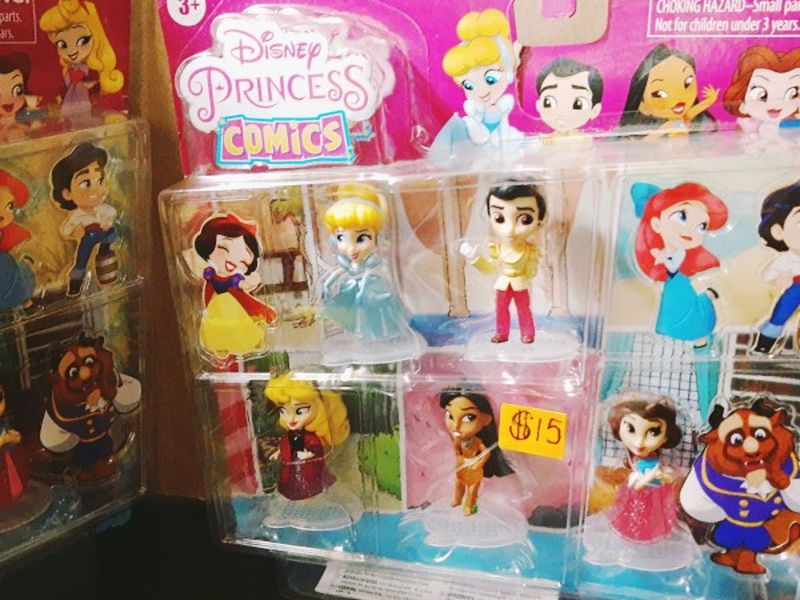 Disney Princess Comics Minifigures 5Pack