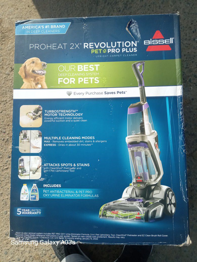 Bissell  Revolution  Pro Heat × 2 Upright Carpet p
