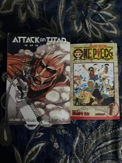 Attack On Titan & One Piece Manga
