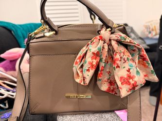 Steve Madden Taupe Satchel Handbag