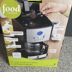 Coffeemaker  12-cup programmable