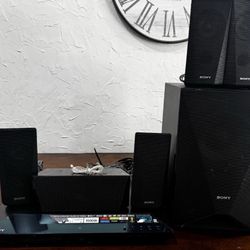 SONY  #BDV-E3100 BLU-RAY DISC/DVD HOME THEATER SYSTEM
