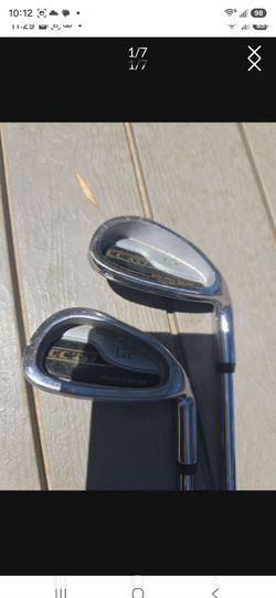 Two golden bear golf club irons 8 and 9