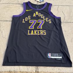 New Nike Lakers Luka Doncic City Edition Stitched Adv NBA Jersey Men’s 44 M Medium