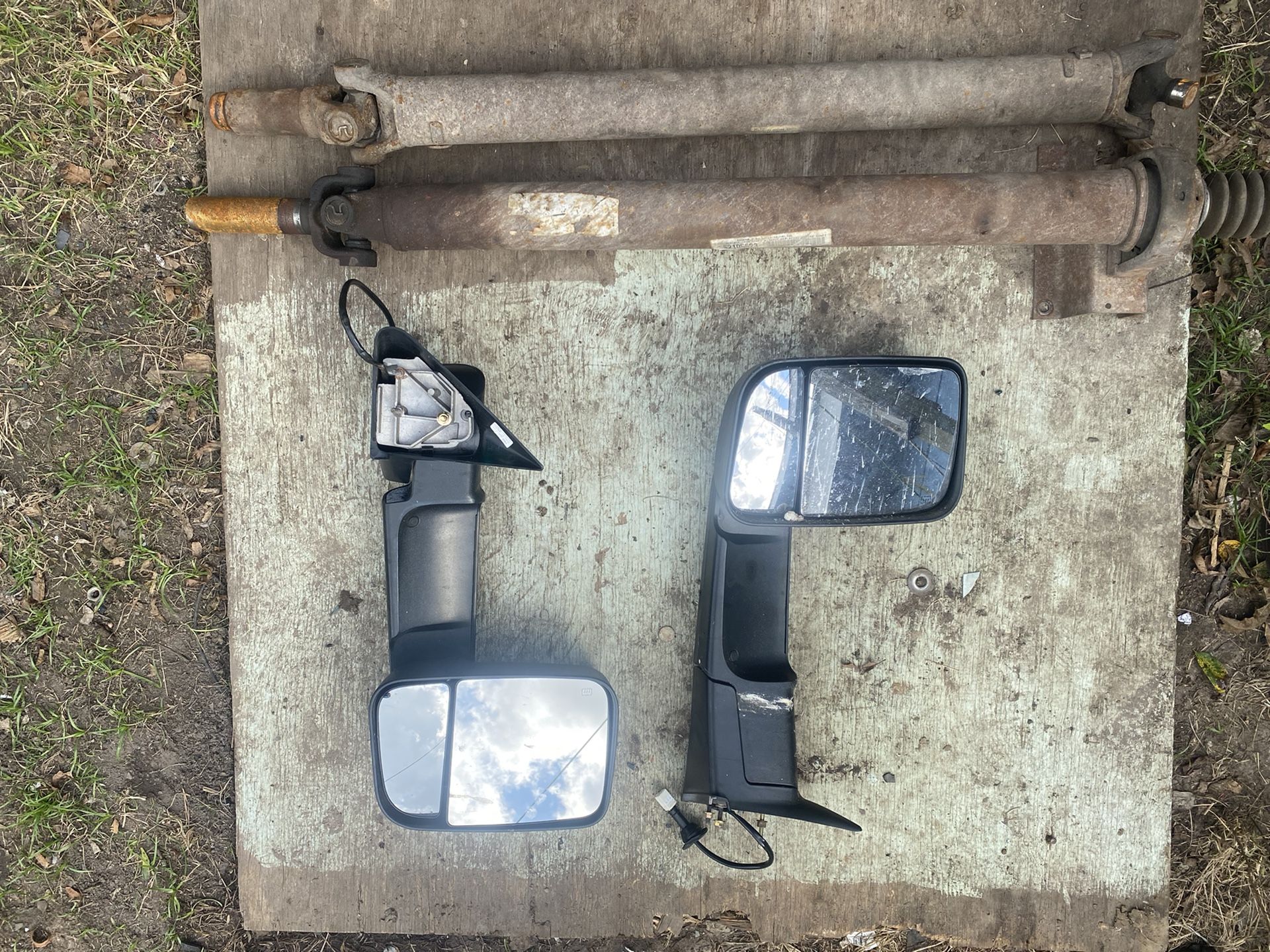 Dodge Cummins 2nd Gen Tow Mirrors, Drive Shaft,& Back Lights
