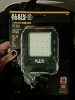 Klein 1,000 lumes area light