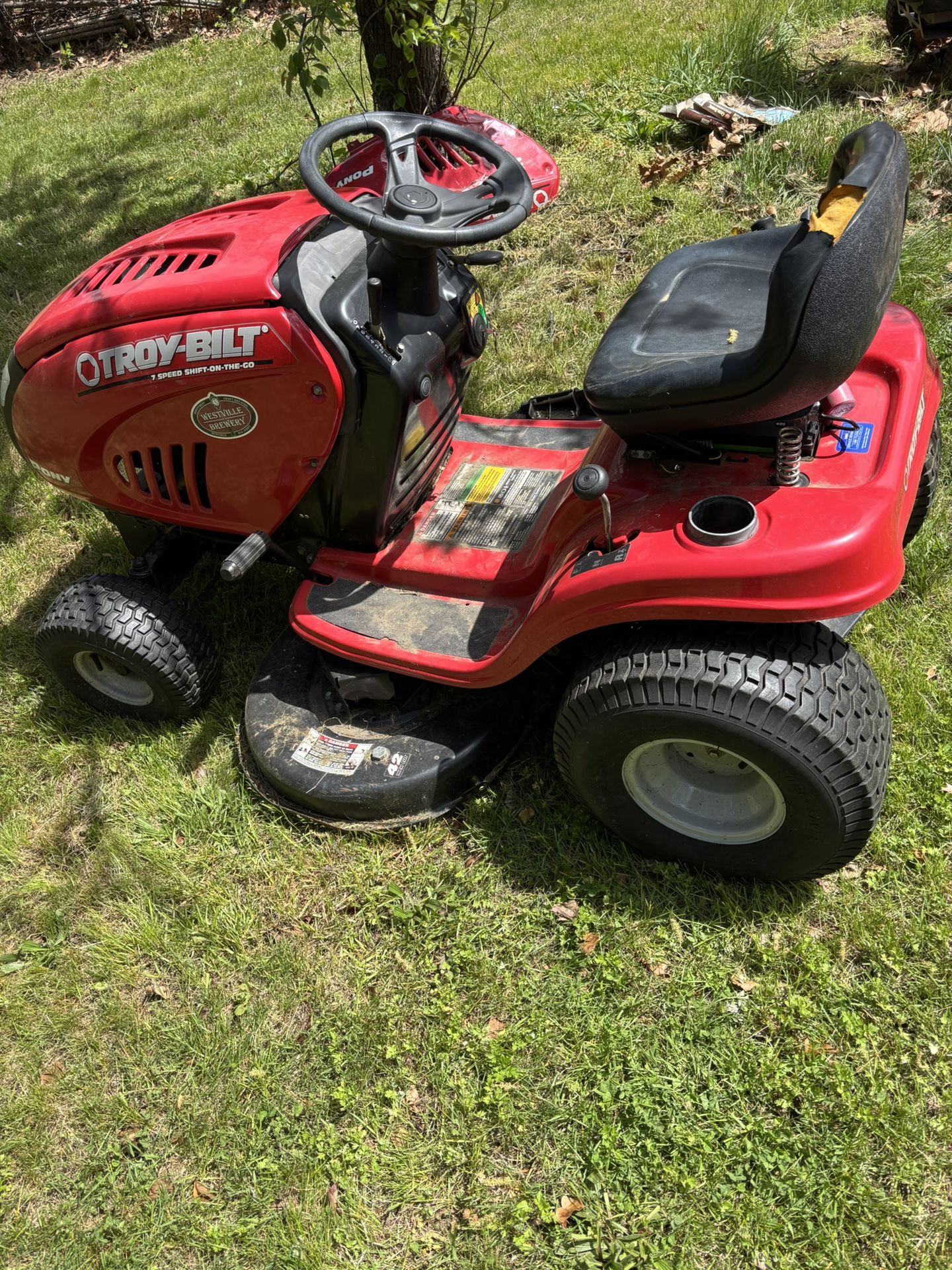 Troy Bilt Riding Mower