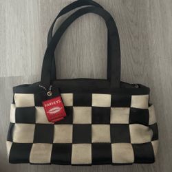 Harveys Seatbelt Bag Checkered Handbag