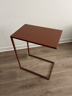 Room & Board Slim C-Table - Brick