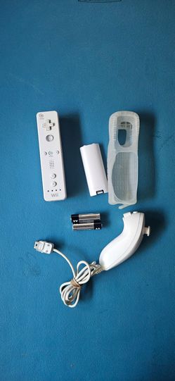 Wii remote and Nunchunk new batteries installed for wii and wii u