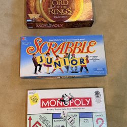 Three Board Games Collection 