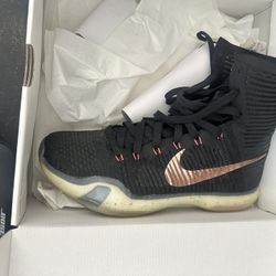 Nike Kobe 10 Elite High “Rose Gold” Size 12 