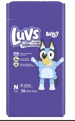 Newborn luvs diapers