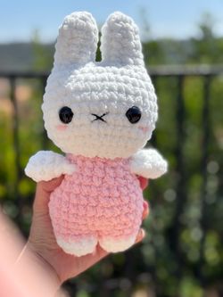 Crochet Miffy handmade 🧶 plushie