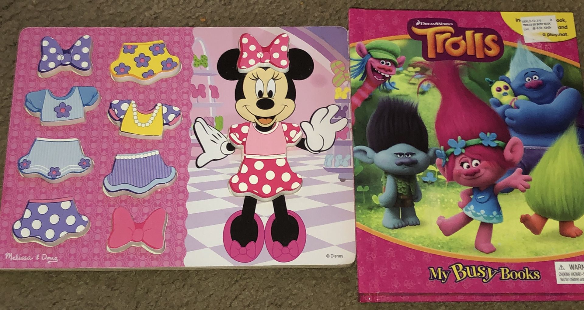 Minnie Mouse and Trolls