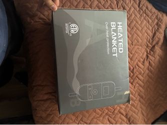 Heated Blanket green FULL SIZE 72x84