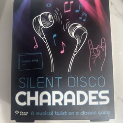 Silent Disco Charades Game NEW 