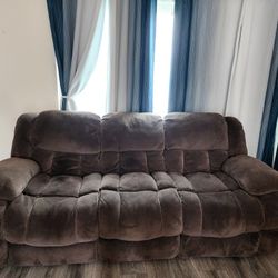 Reclining  Couches, 3 Seats