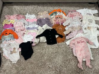 Bundle of Baby Girl Clothes