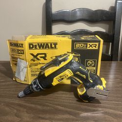 DeWalt 20v MAX XR Brushless Drywall Screwgun 