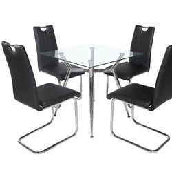 Black ⚫️ Dining Table 🍽  Juego Comedor 