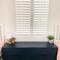 Navy 4-Drawer Dresser