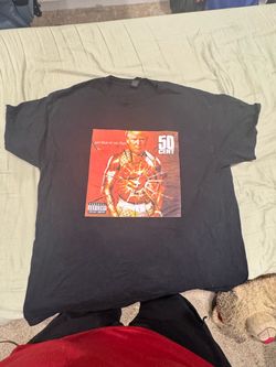 50 Cent Get Rich or Die Tryin’ Black Graphic T-Shirt – XL